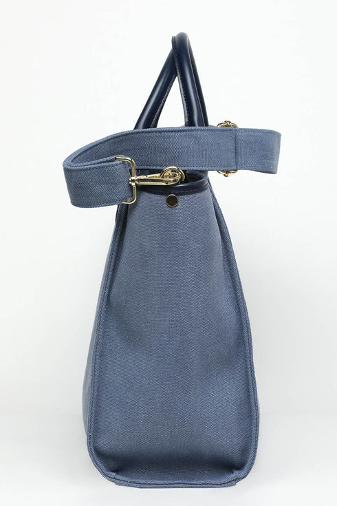 Seahorse Tote Bag denim - Voiceat